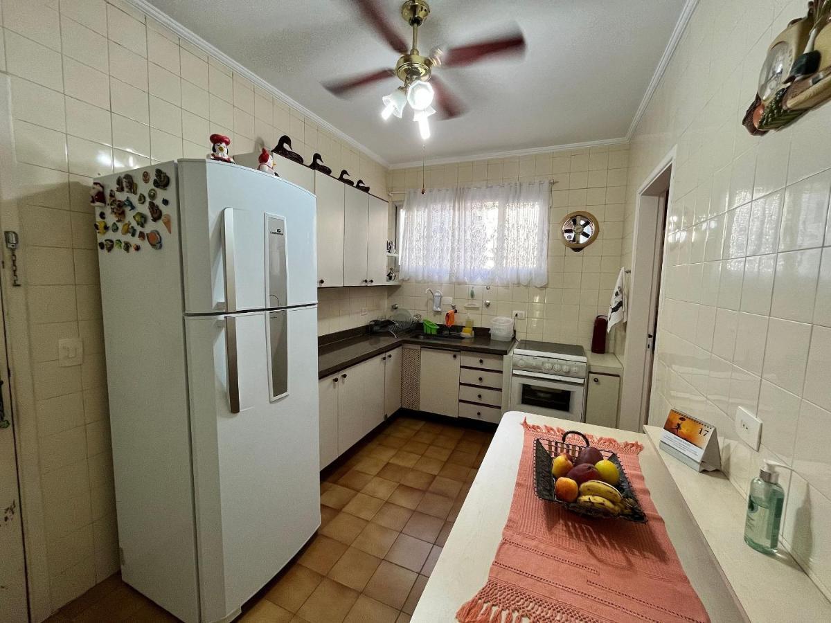 Super Aconchegante E Espacoso - Sacada Ampla E Perto Da Praia - Super Confortavel - Ap. 13 - Ed. Maison Du Parc Guarujá Buitenkant foto